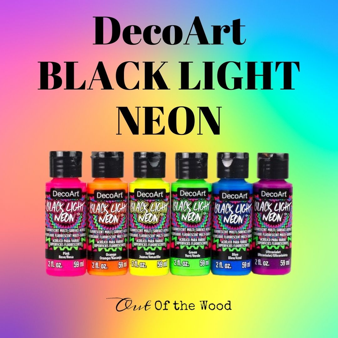 DecoArt Black Light Neon