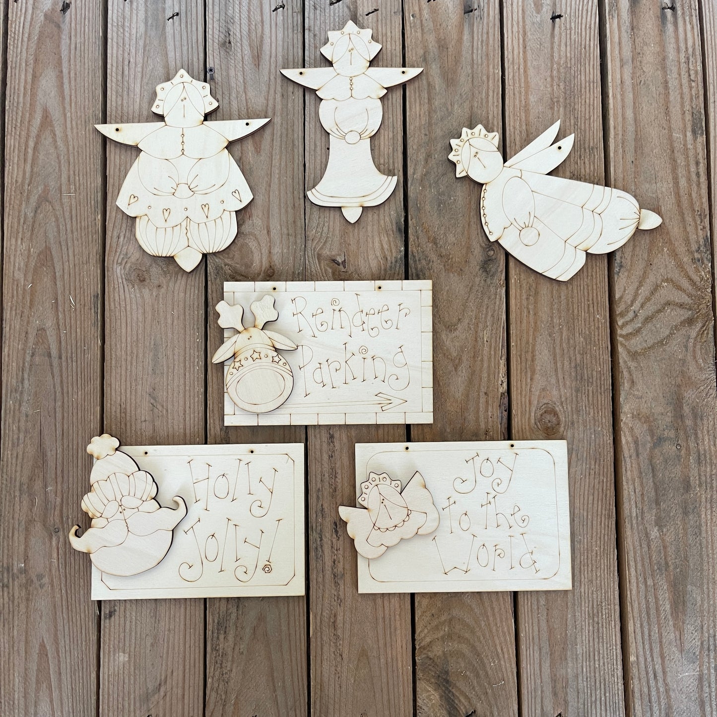 Ornament cindy combs 15 cm Out of the Wood