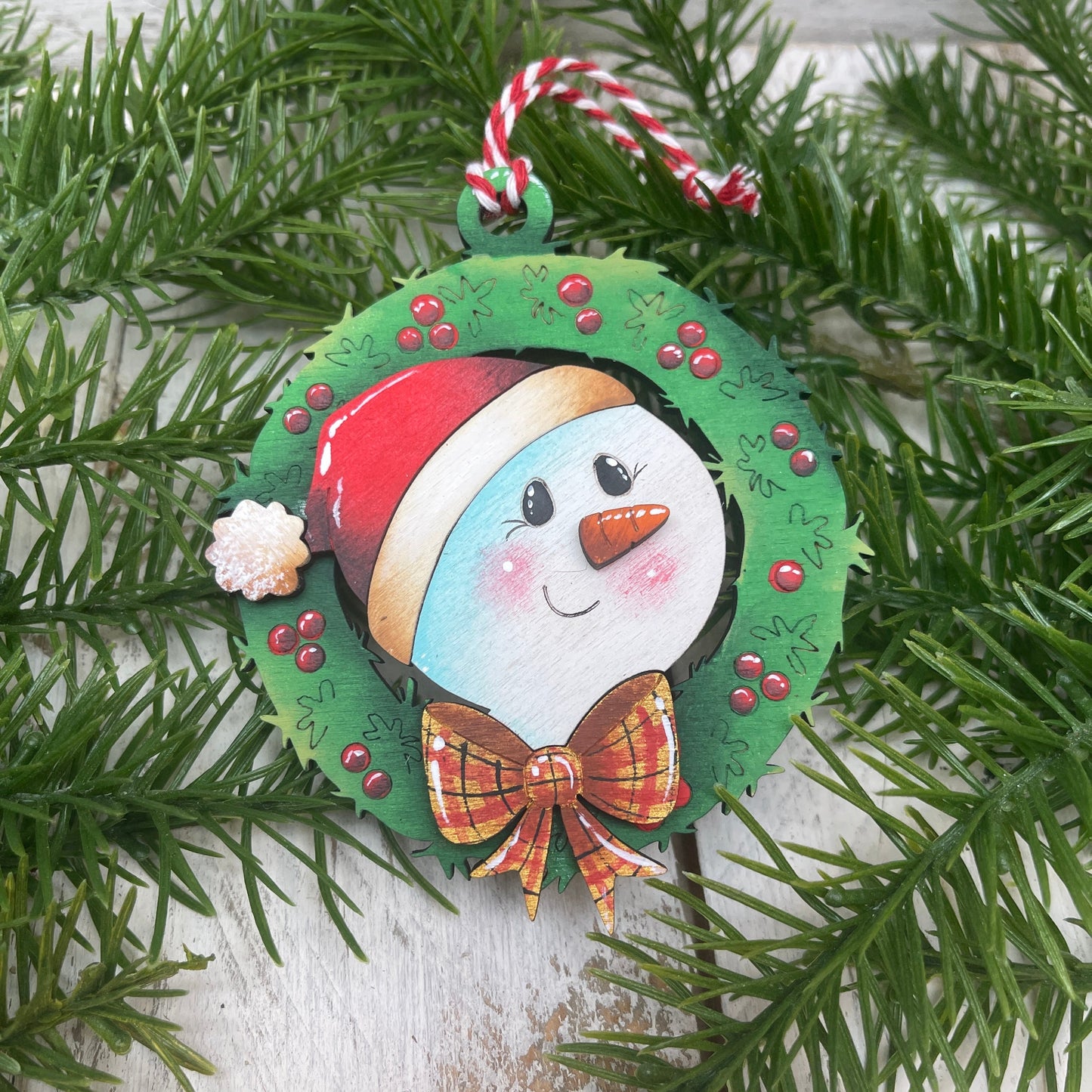 Ornament Snowman natalizi Out of the Wood