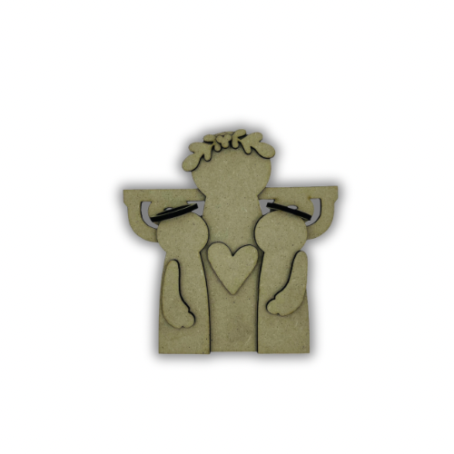 Tree angel ornament Out of the Wood