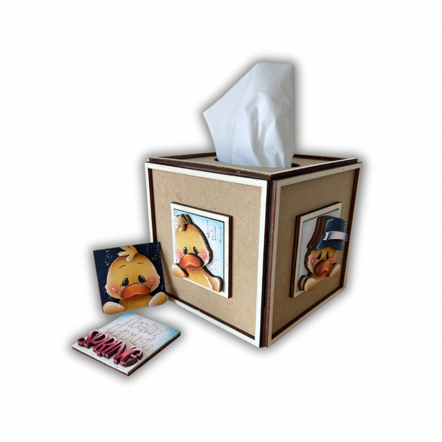 Porta fazzoletti box Klinex Out of the Wood