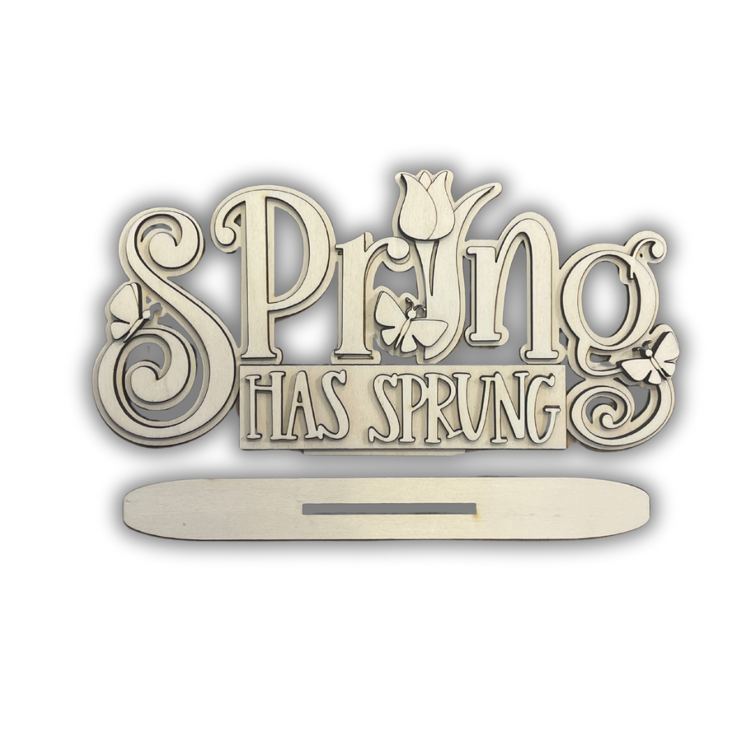Scritta Spring