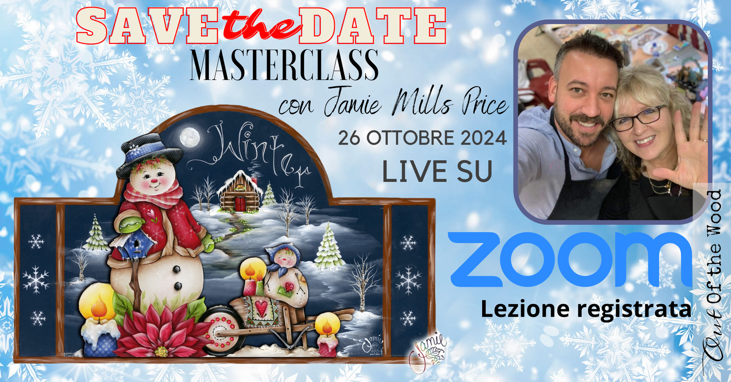 MASTERCLASS IN DIRETTA ZOOM LIVE CON JAMIE MILLS PRICE 26 OTTOBRE Out of the Wood