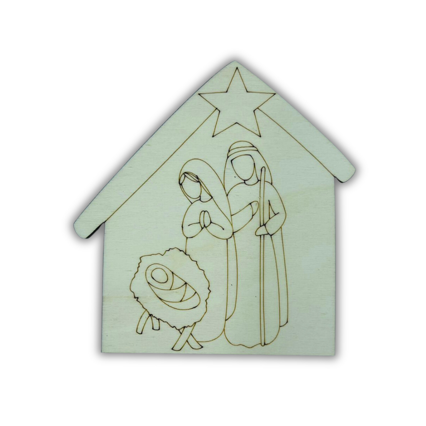 Ornament Nativita' 18 Out of the Wood