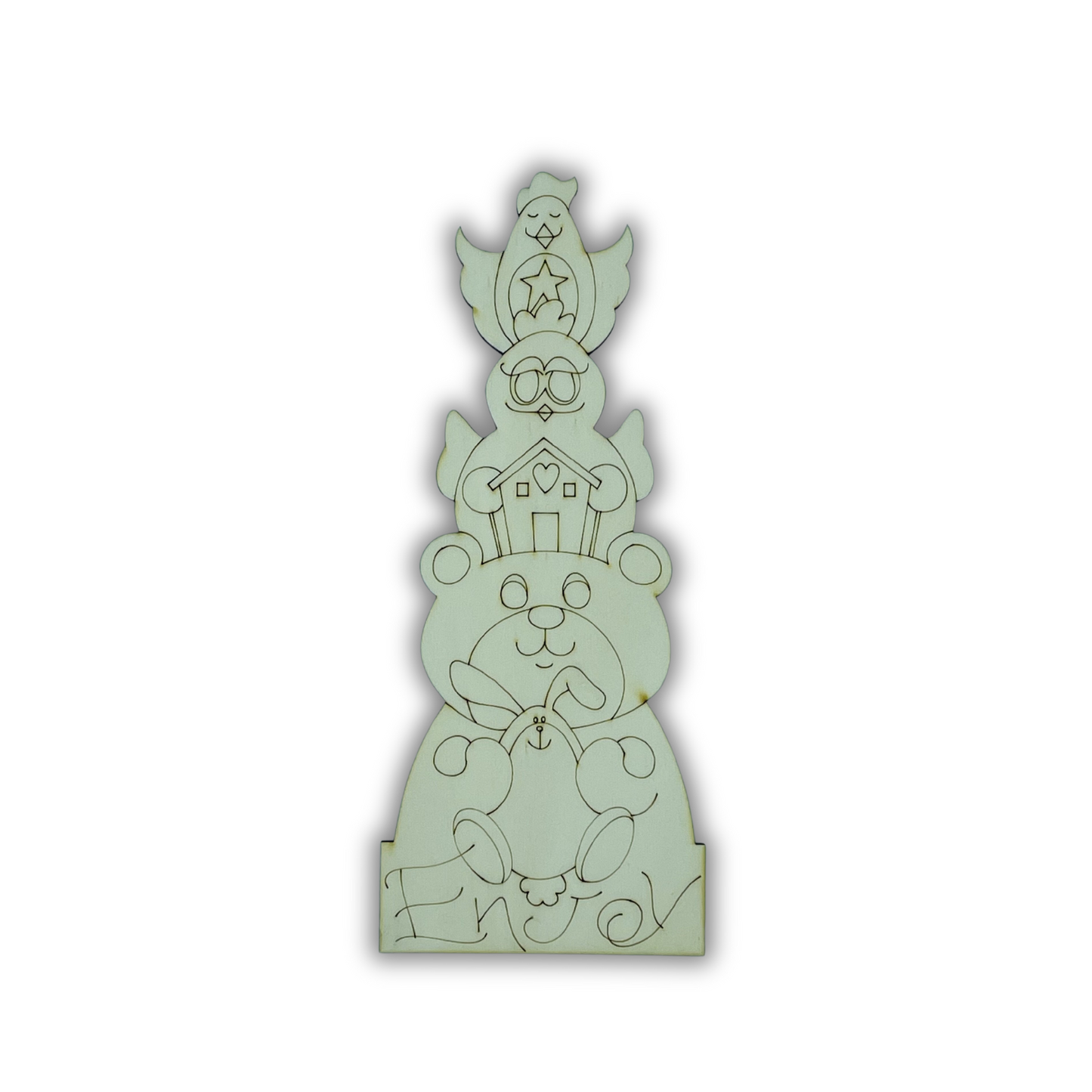 Sagoma Piri totem n 2 Out of the Wood