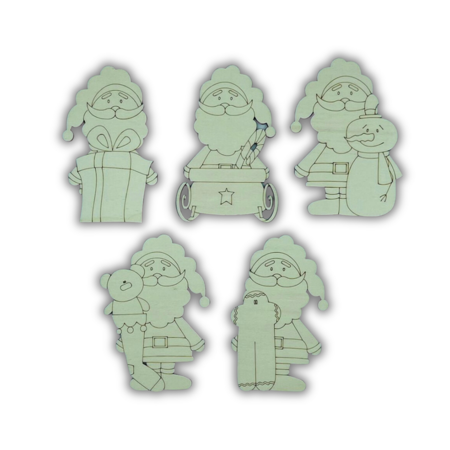 Kit Santa Out of the Wood