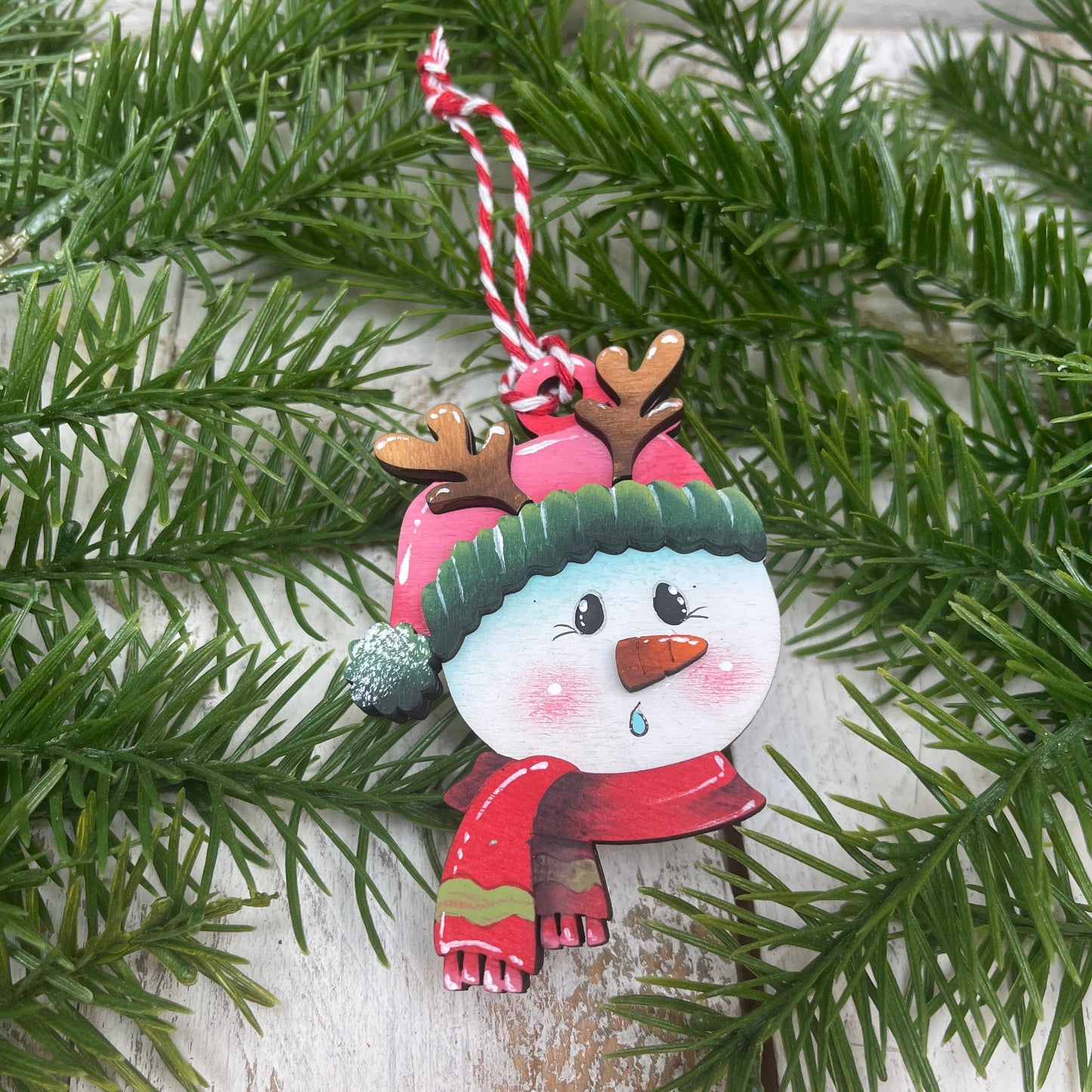 Ornament Snowman natalizi Out of the Wood