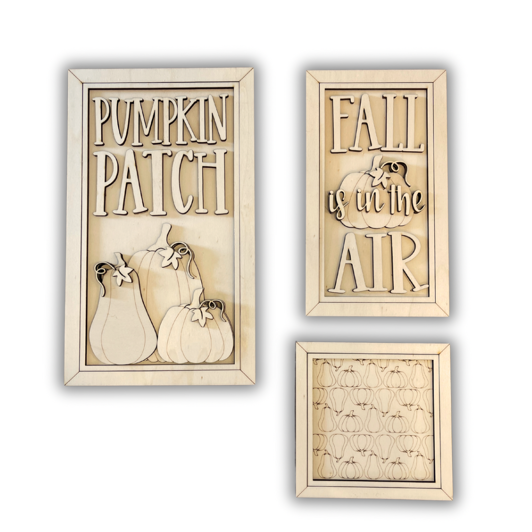 Targhe Pumkin patch Out of the Wood