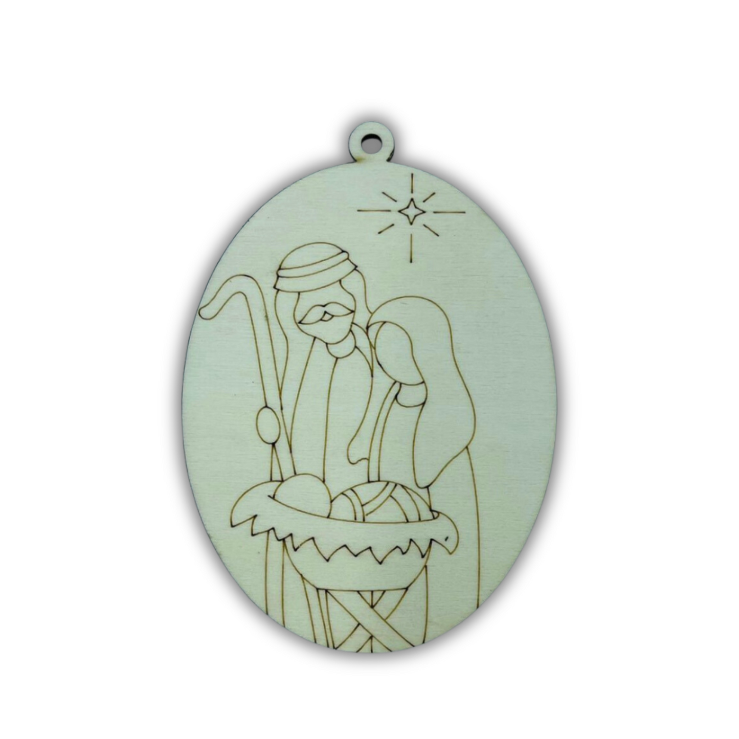 Ornament Nativita' 20 Out of the Wood