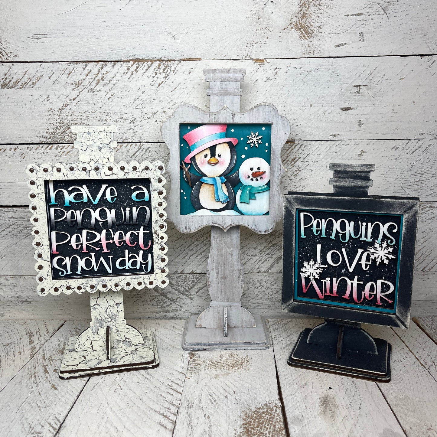 Cornici con piedistallo per inserto quadrati grandi 10x10 Out of the Wood