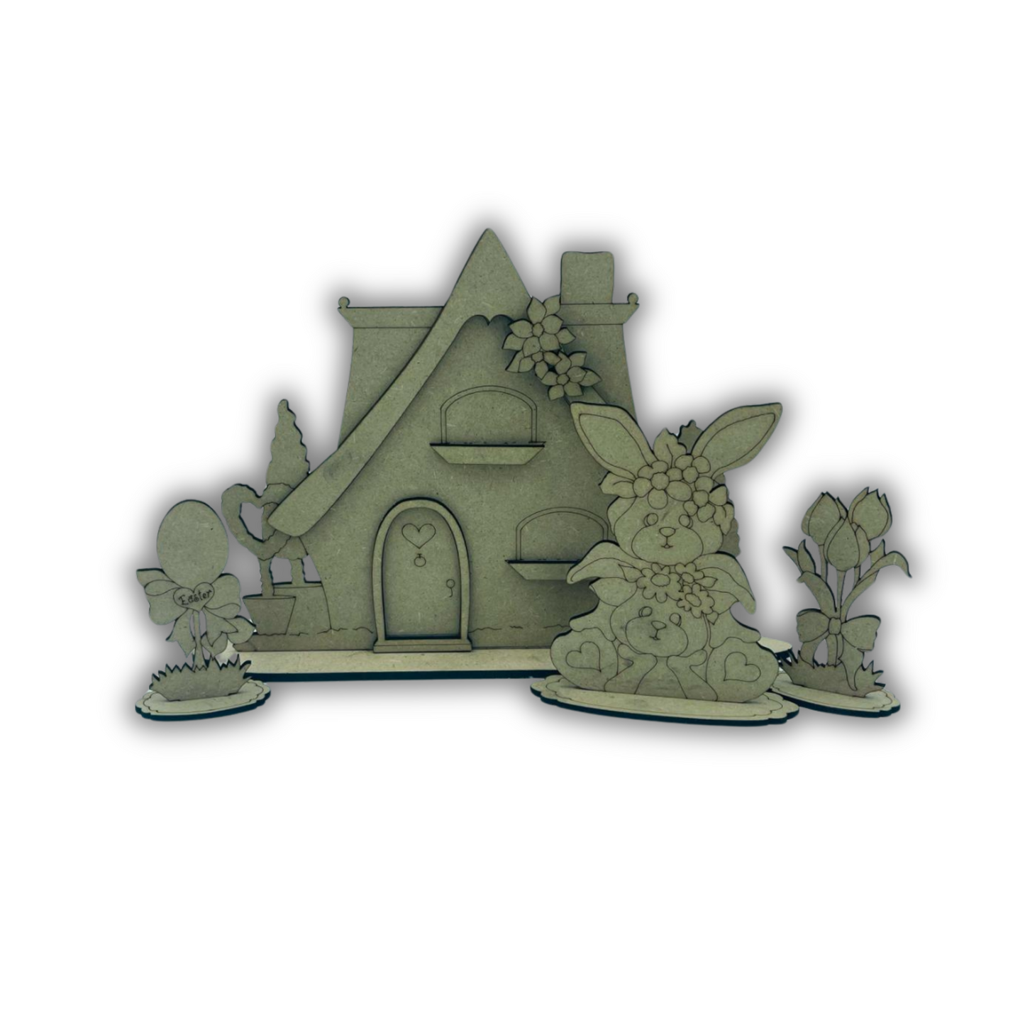 Cottage and cuties Spring club 2024 by Jamie Mills Price Out of the Wood