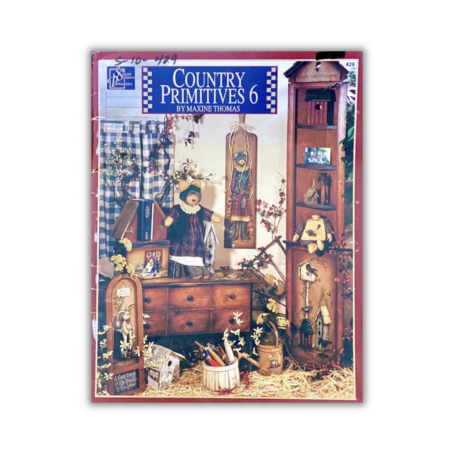 Libro Country primitives vol 6 Maxine Thomas (USATO IN BUONE CONDIZIONI ) Out of the Wood