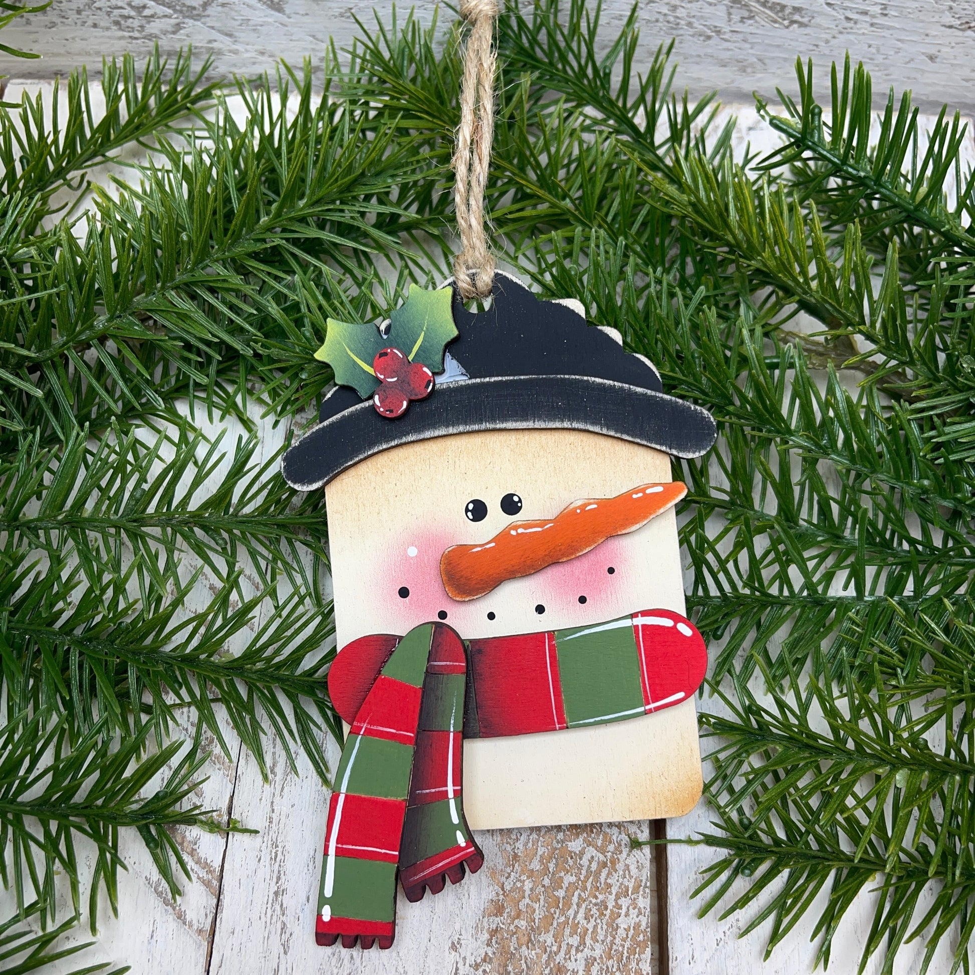 Christmas tag simile Out of the Wood