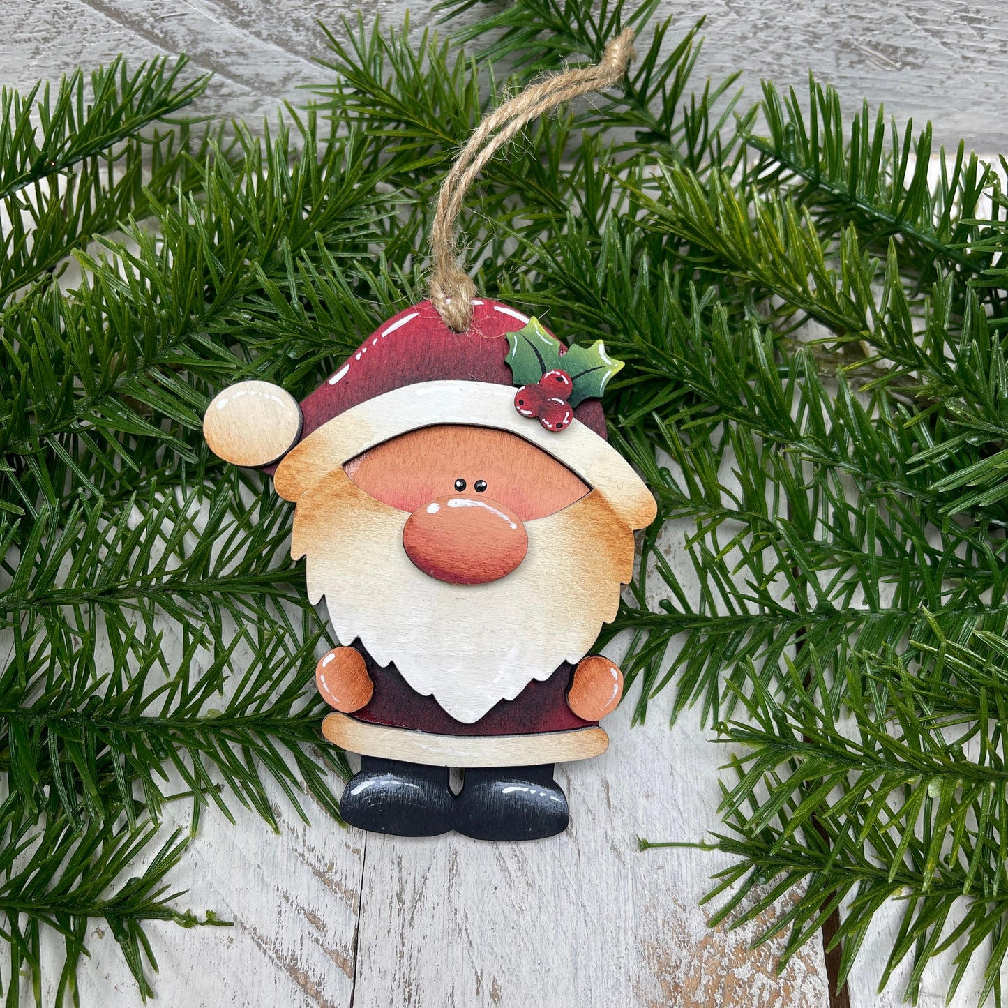 Christmas friends ornament Out of the Wood