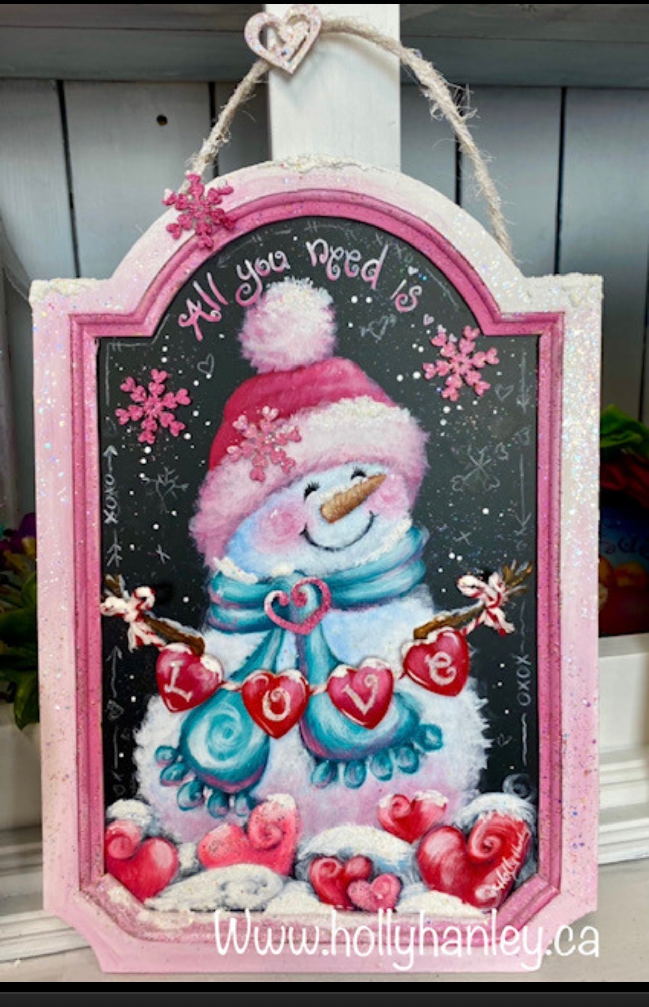 Pannello con cornice 20x30 circa Out of the Wood