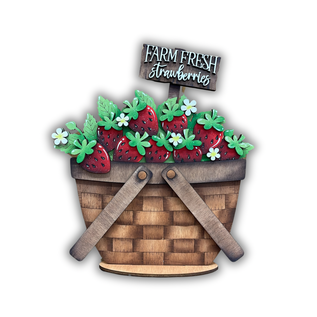 Cesto intercambiabile con fiori Out of the Wood