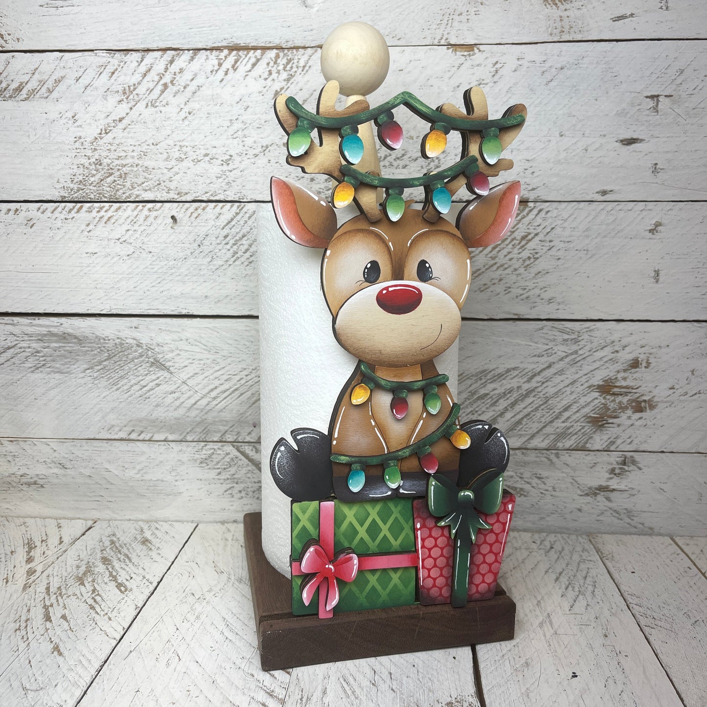Renna rudolf natalizio per casetta uccellini intercambiabile Out of the Wood