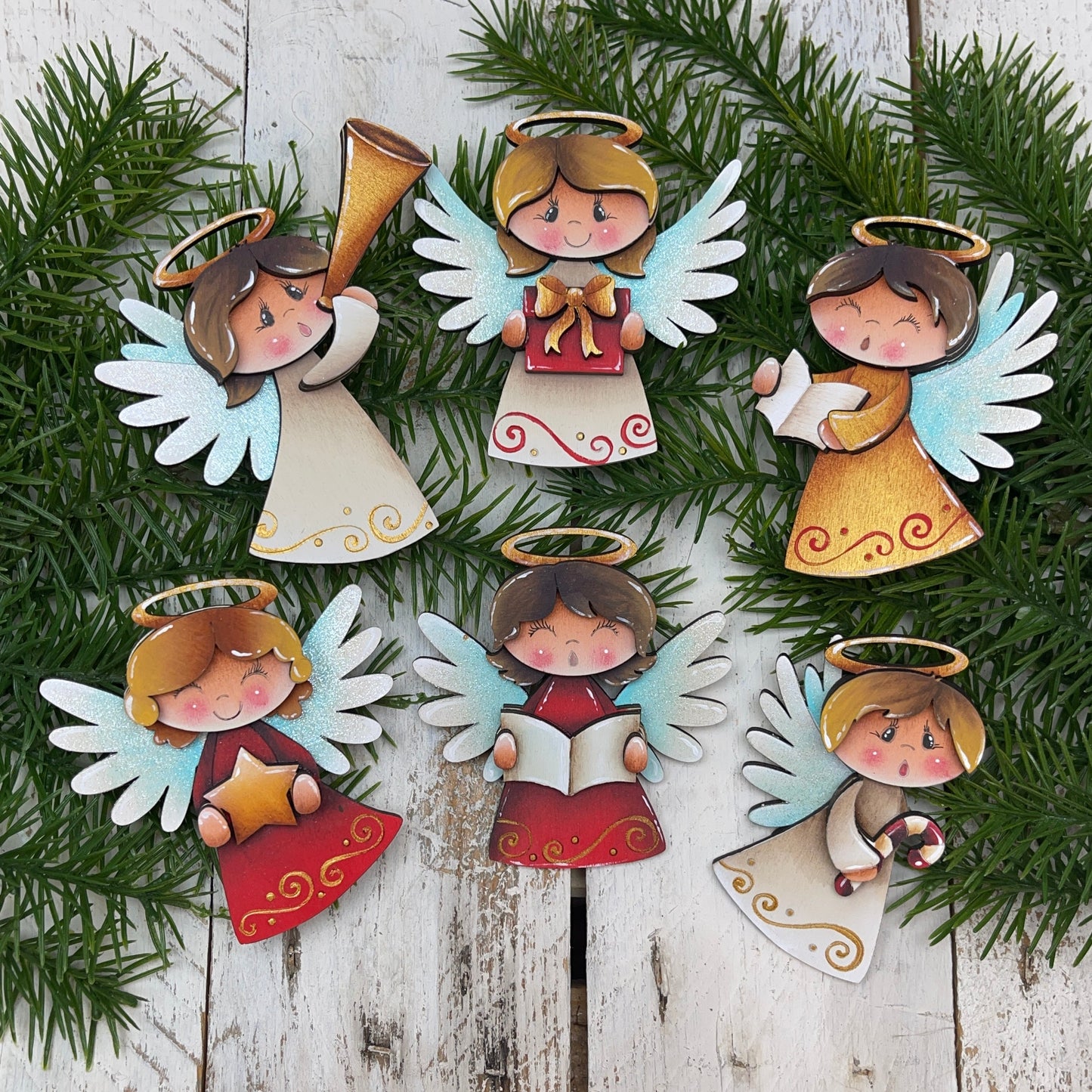 (Copia) Angeli ornament/calamita Out of the Wood