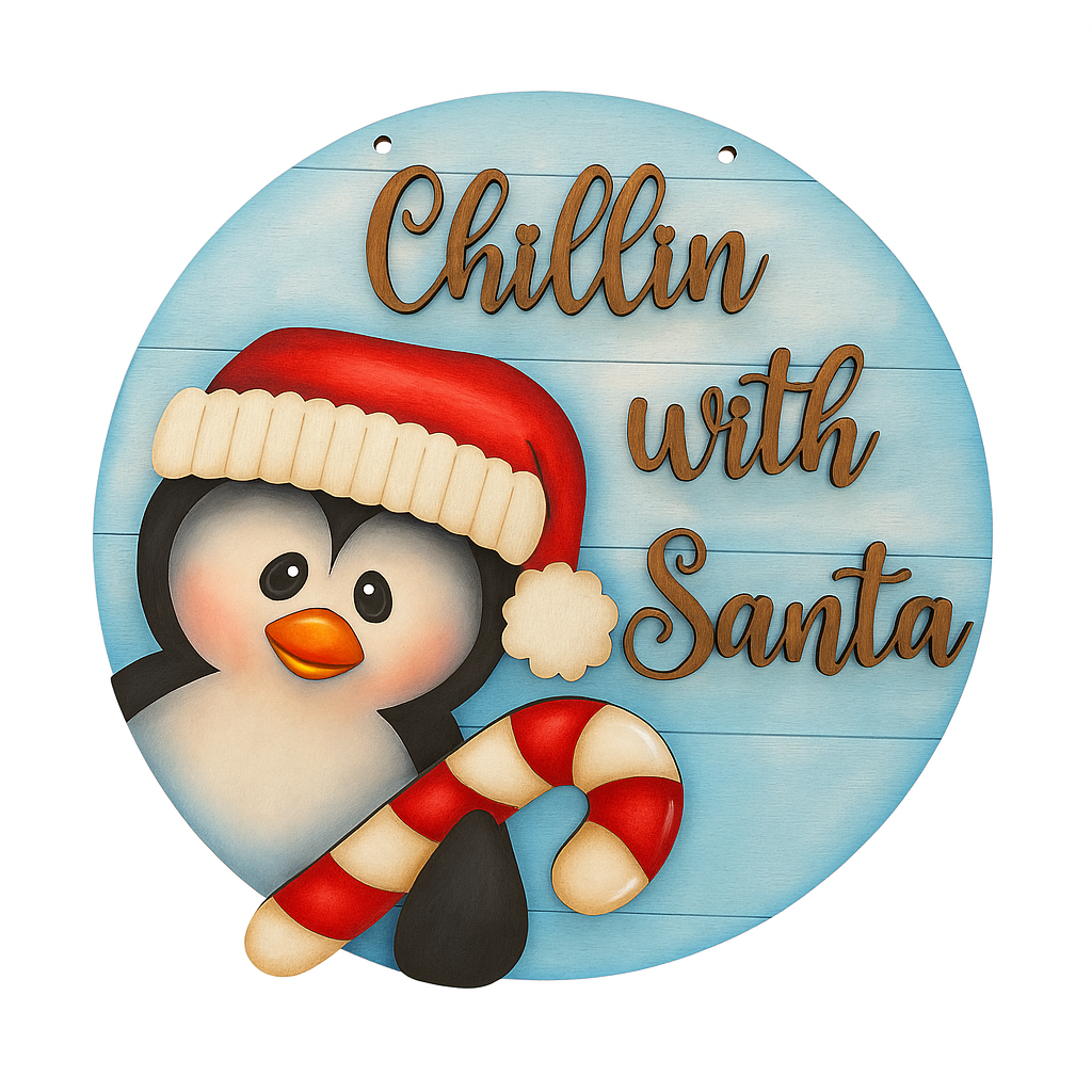 Fuoriporta pinguino Out of the Wood