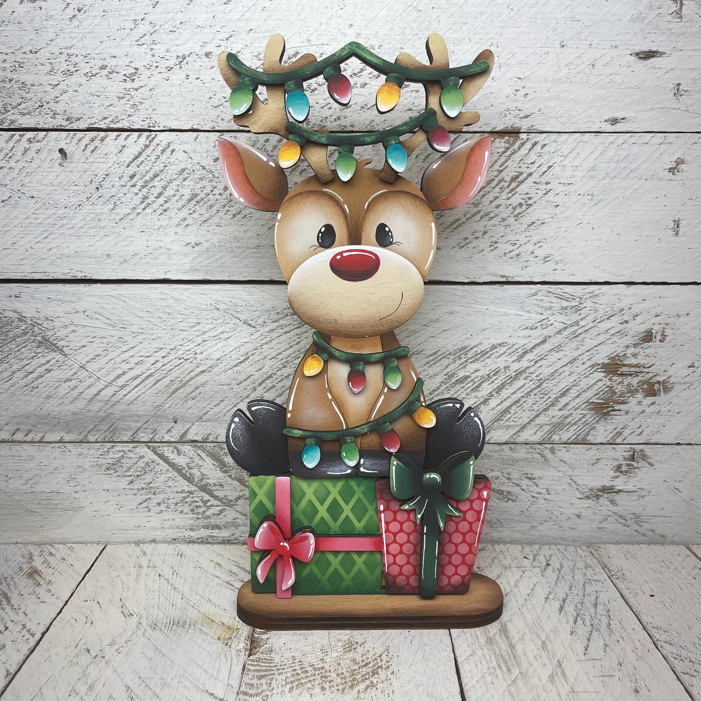 Renna rudolf natalizio per casetta uccellini intercambiabile Out of the Wood