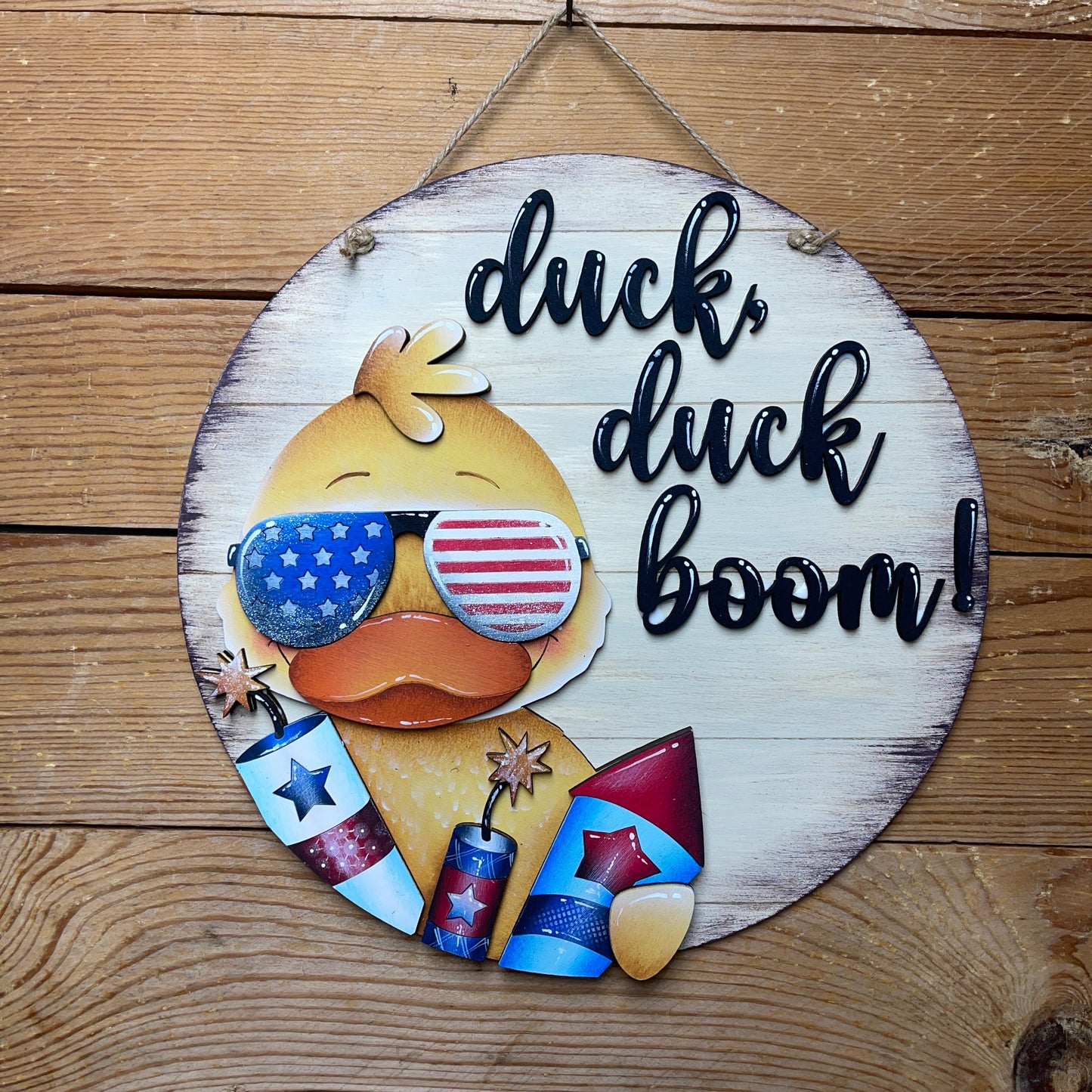 Fuoriporta anatra Duck Duck Boom Out of the Wood