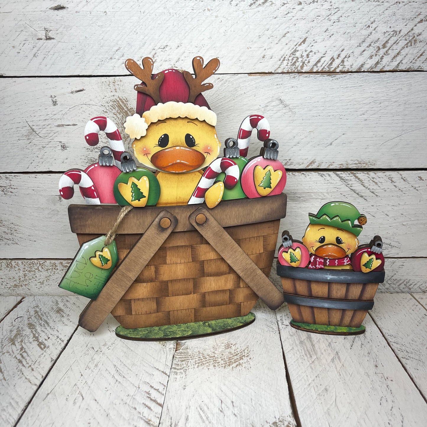 Pannello intercambiabile con papera Natale Out of the Wood