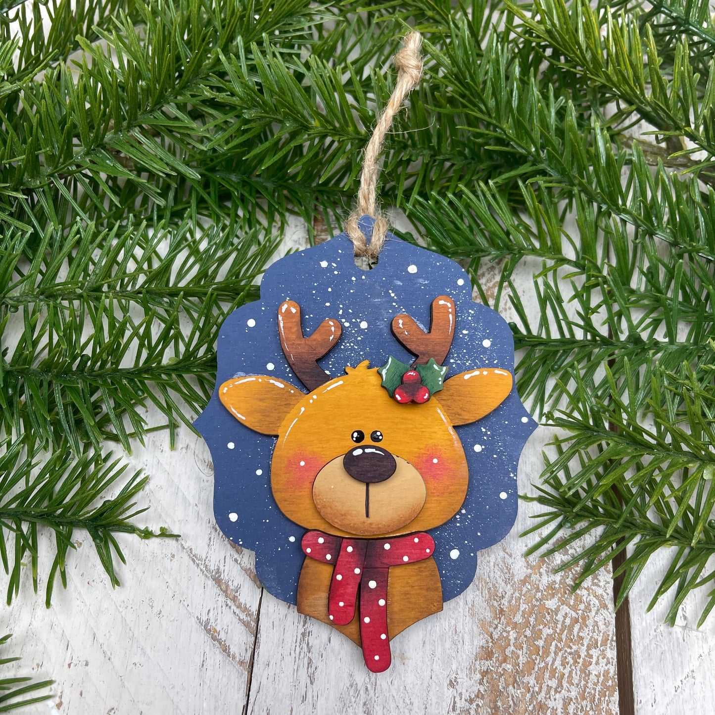 Christmas tag graffetta Out of the Wood