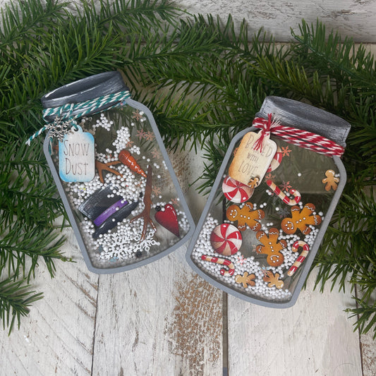 Vasetto snowman dust Out of the Wood