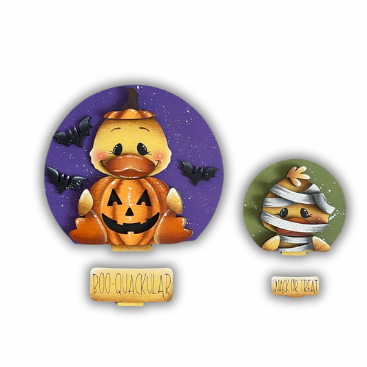 Sagoma fantasmini halloween per Snow globe intercambiabile Out of the Wood