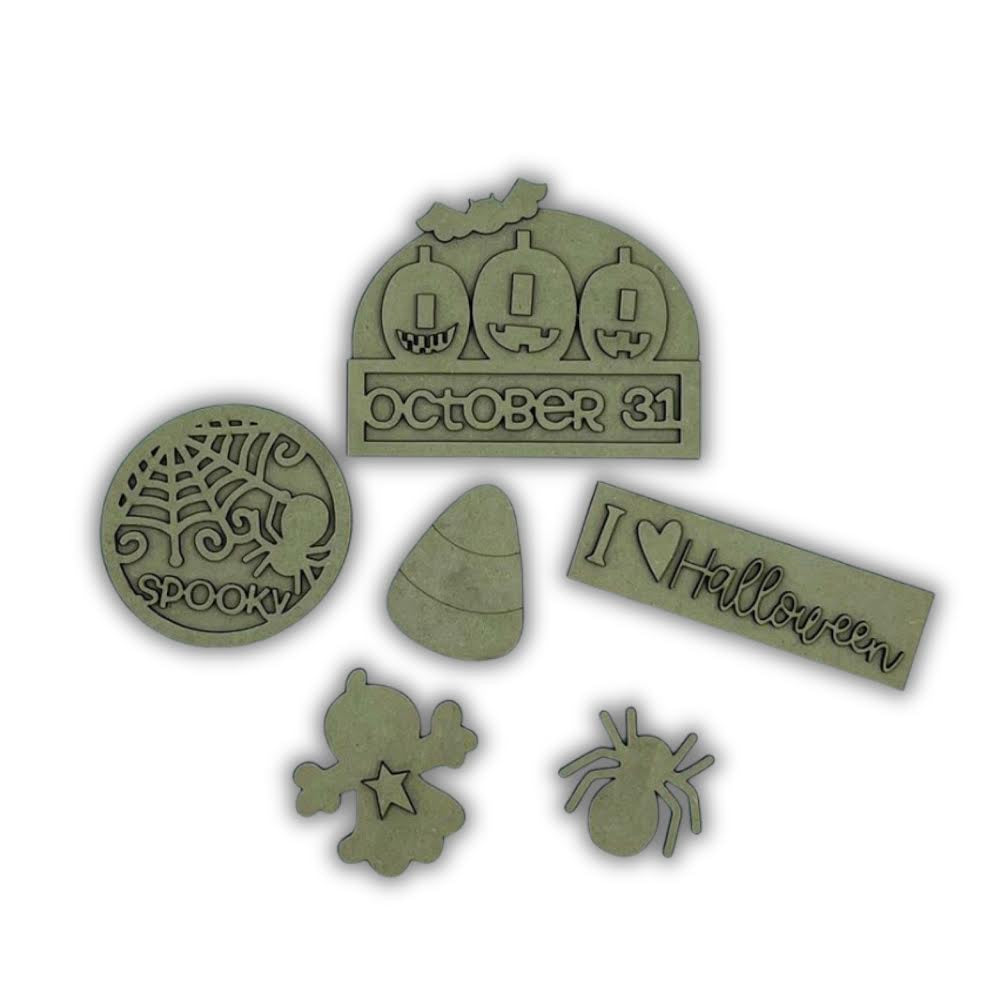 I love halloween set Out of the Wood