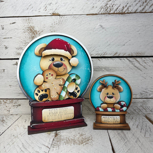 Sagoma orso per Snow globe intercambiabile Out of the Wood