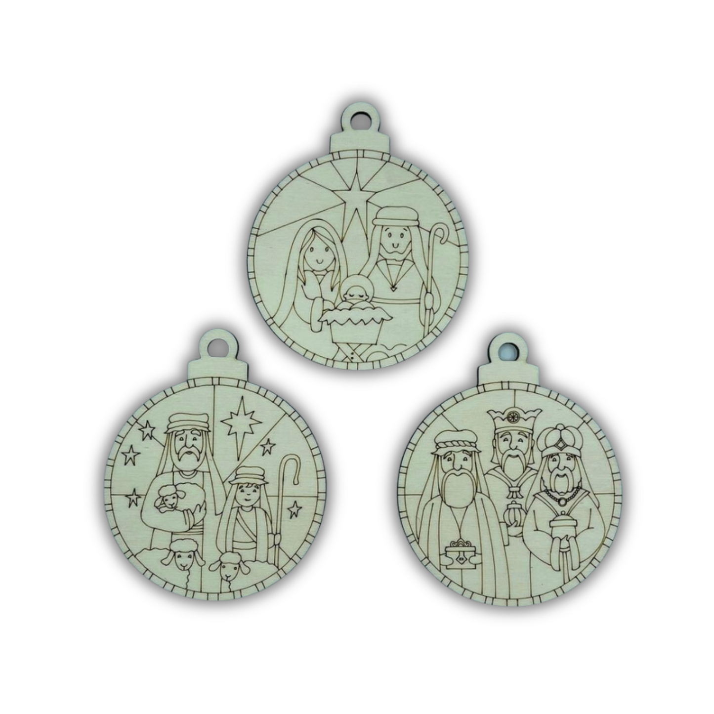 Ornament Nativita' 22 Out of the Wood