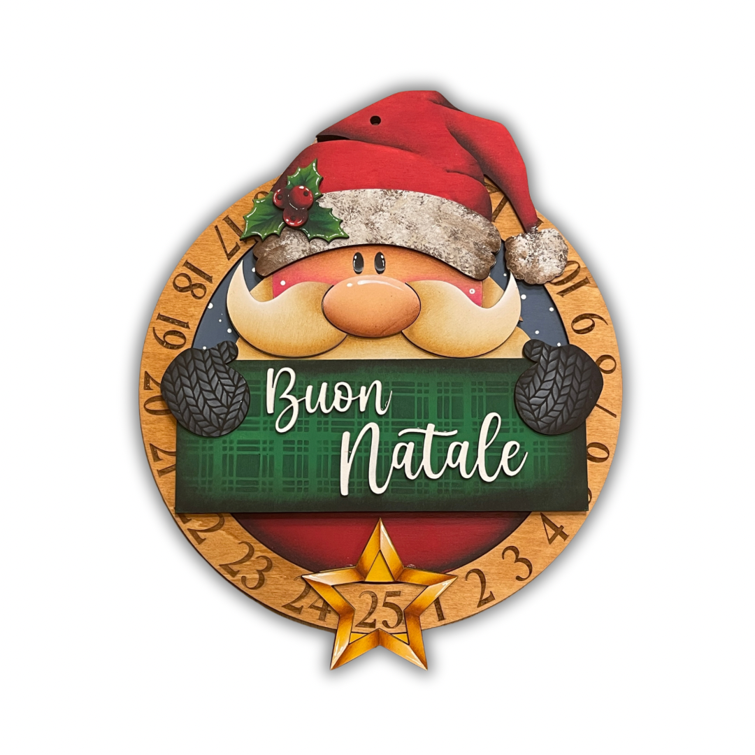 Calendario dell’ avvento Buon Natale Out of the Wood