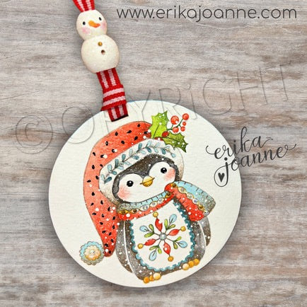 Nordica folk art ornament Out of the Wood