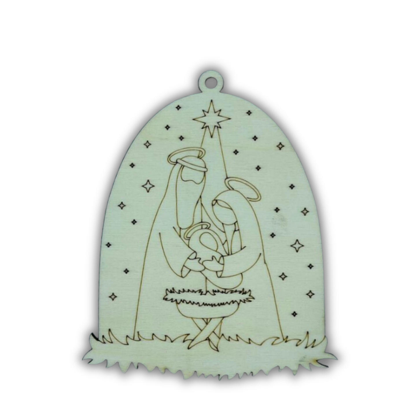 Ornament Nativita' 17 Out of the Wood