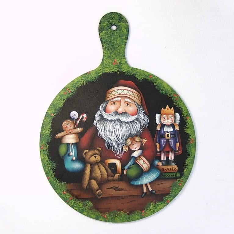 Tagliere babbo Natale Out of the Wood