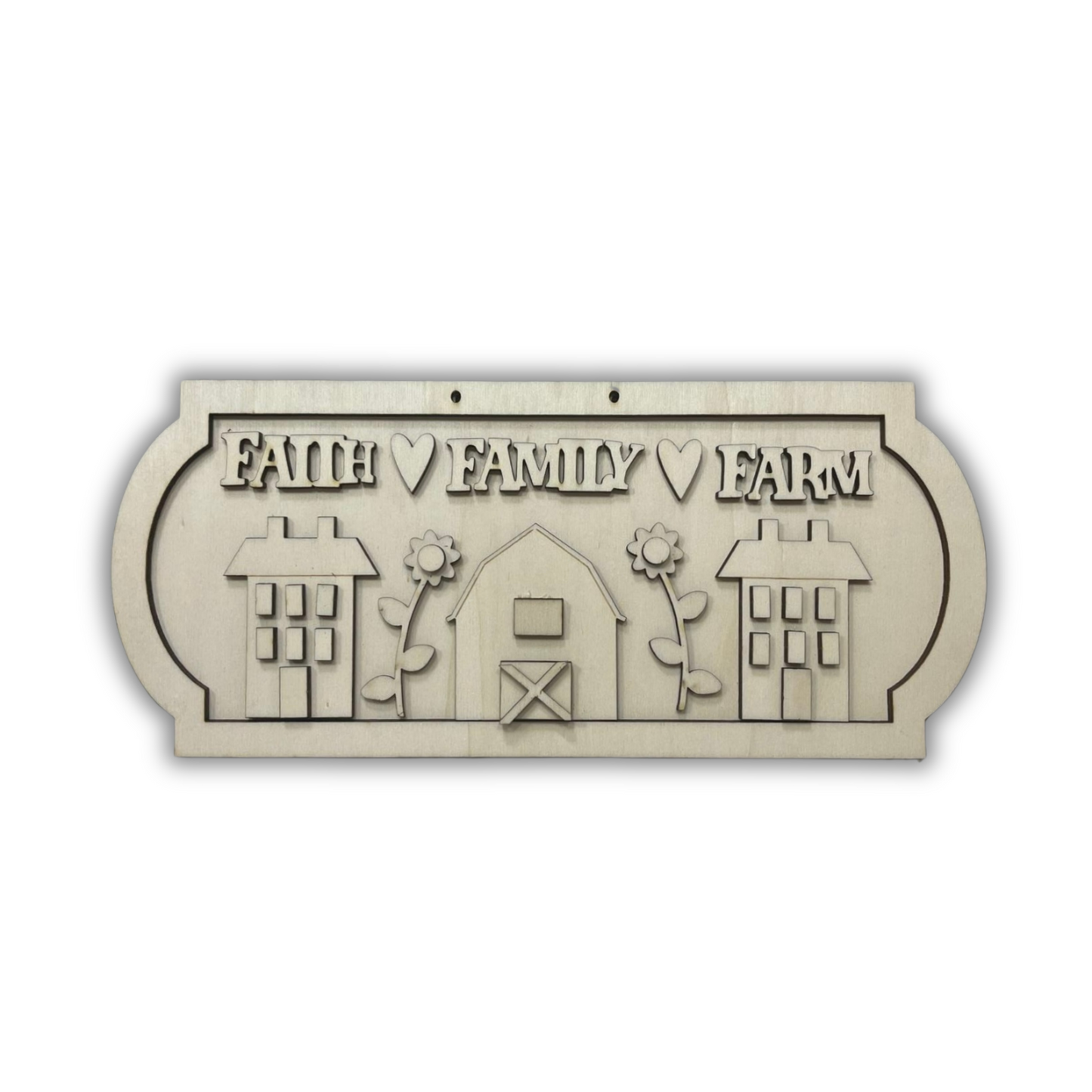 Faith family farm primitive Out of the Wood