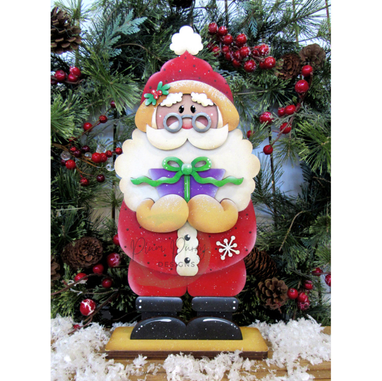 Santa delivers Out of the Wood