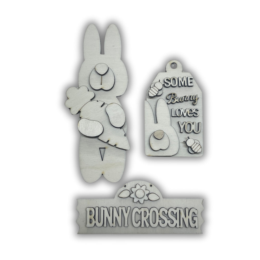 Spring bunny love Out of the Wood