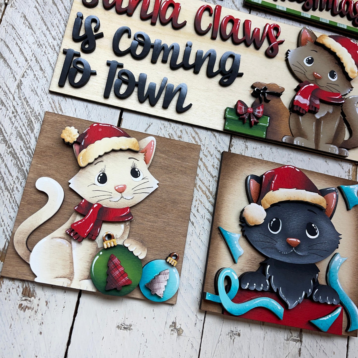 Set gatti inserto quadrati grandi 10x10 Out of the Wood