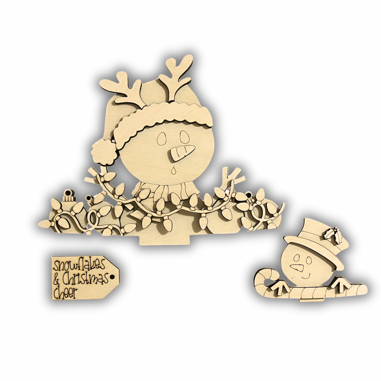 Pannello intercambiabile con snowman Out of the Wood