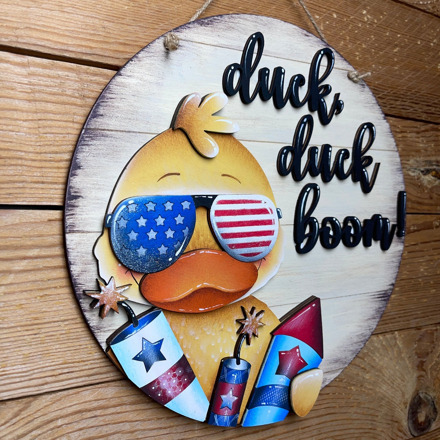Fuoriporta anatra Duck Duck Boom Out of the Wood
