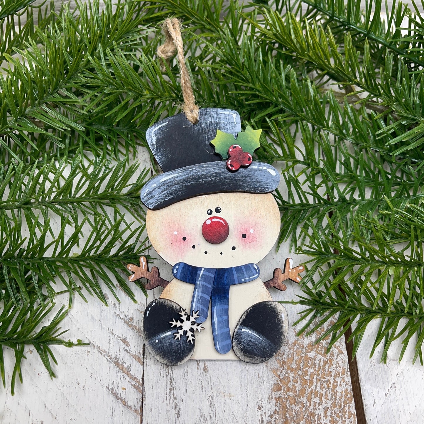 Christmas friends ornament Out of the Wood