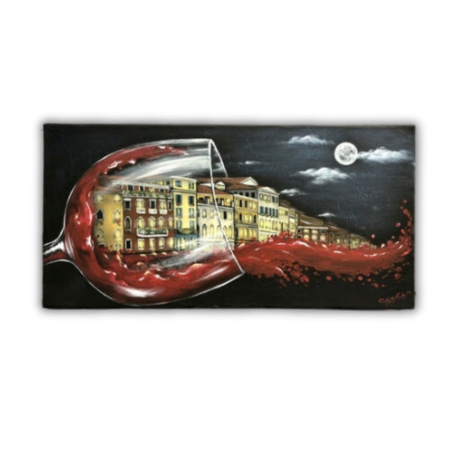 CARTAMODELLO -Glass of italy by HOLLY HANLEY (TRADOTTO IN ITALIANO) Out of the Wood