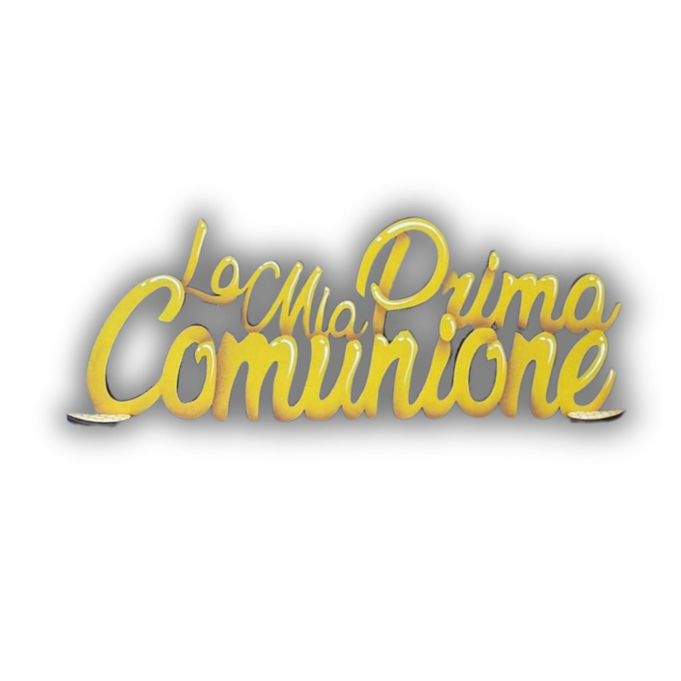 Scritta “la mia prima comunione”Grezza o Dipinta Out of the Wood