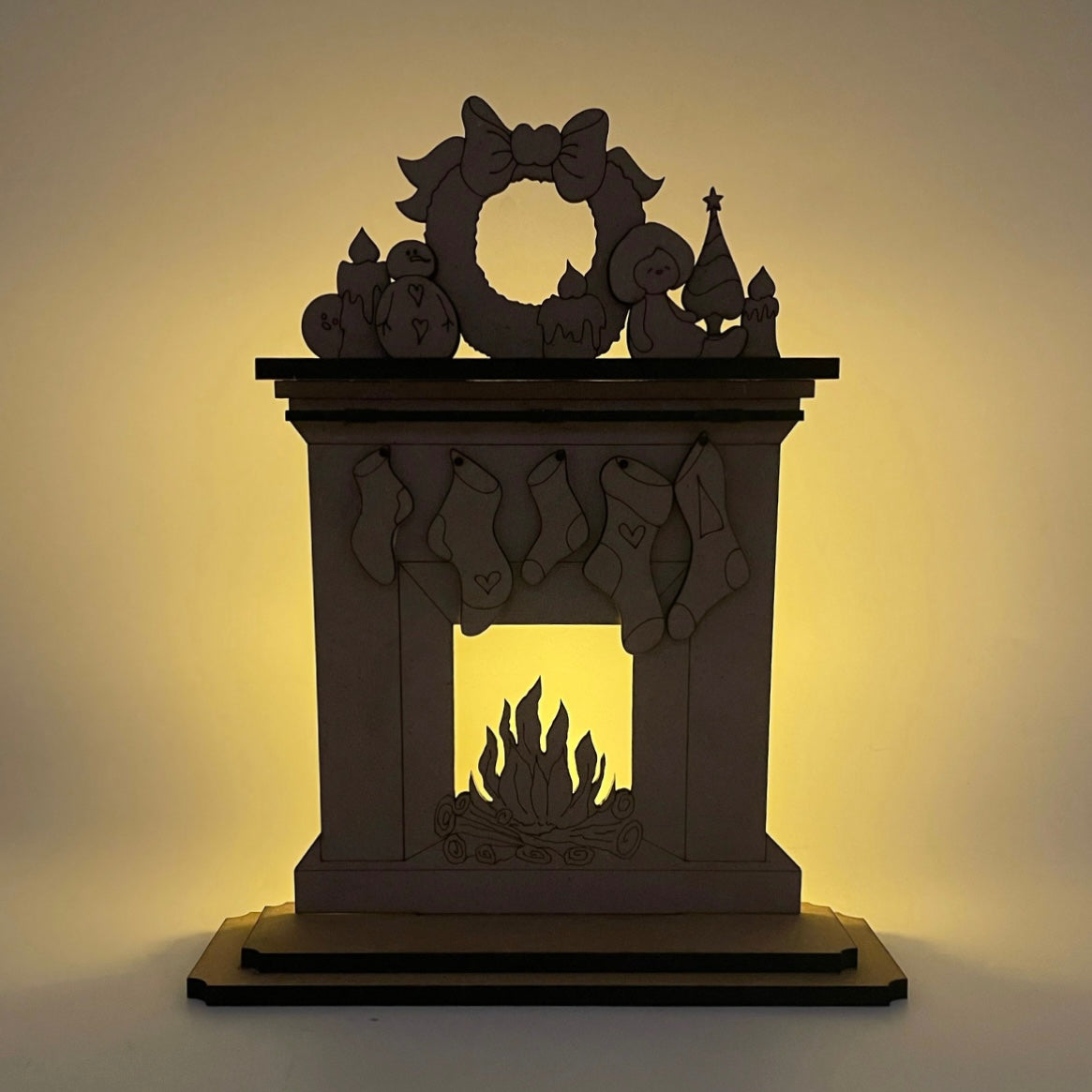 Fireplace Creative Christmas Collection Home club 2023 by Jamie Mills Price Out of the Wood