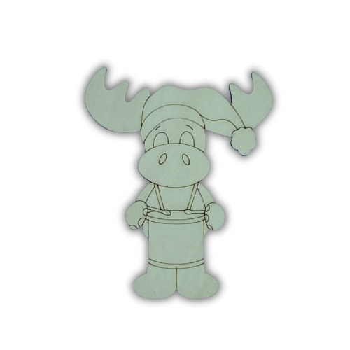 Alce con tamburo Out of the Wood