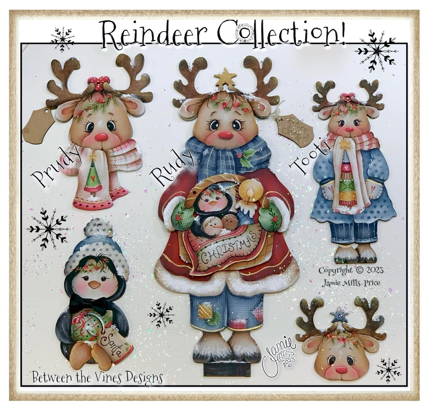 Creative (Renna) Christmas Collection Home club 2023 by Jamie Mills Price Out of the Wood