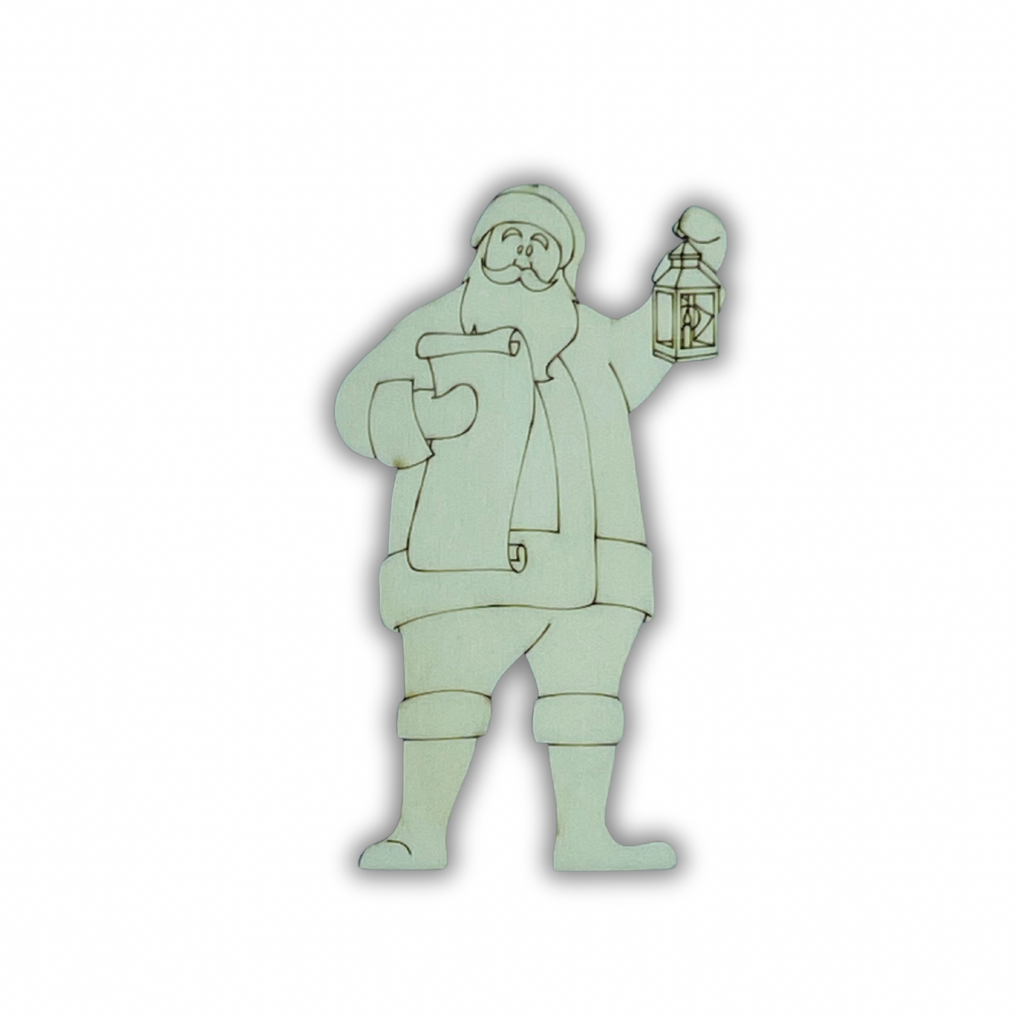 Babbo Natale con lanterna Out of the Wood