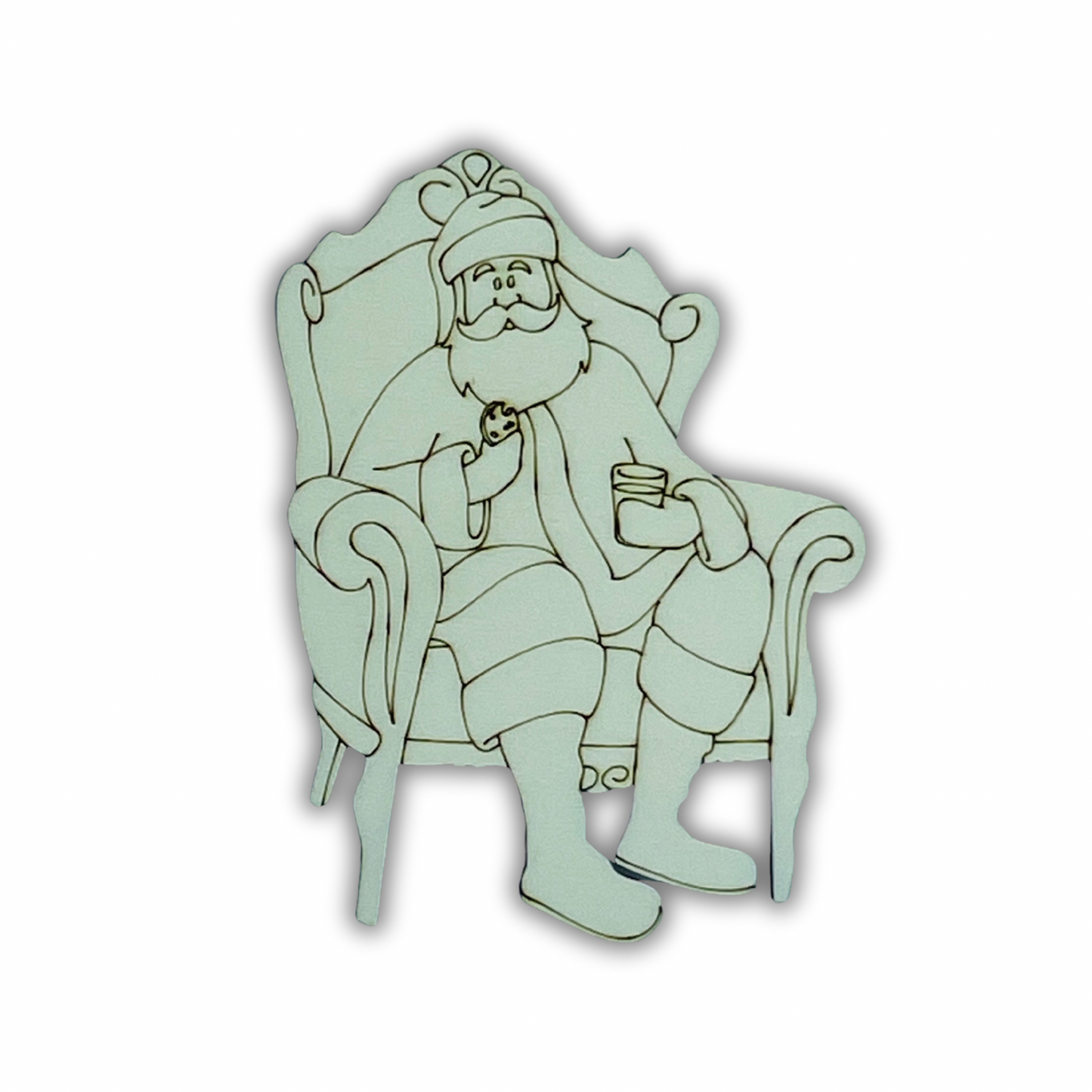 Babbo Natale seduto Out of the Wood